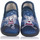 Zapatos Mujer Pantuflas Plumaflex 12215 R Azul