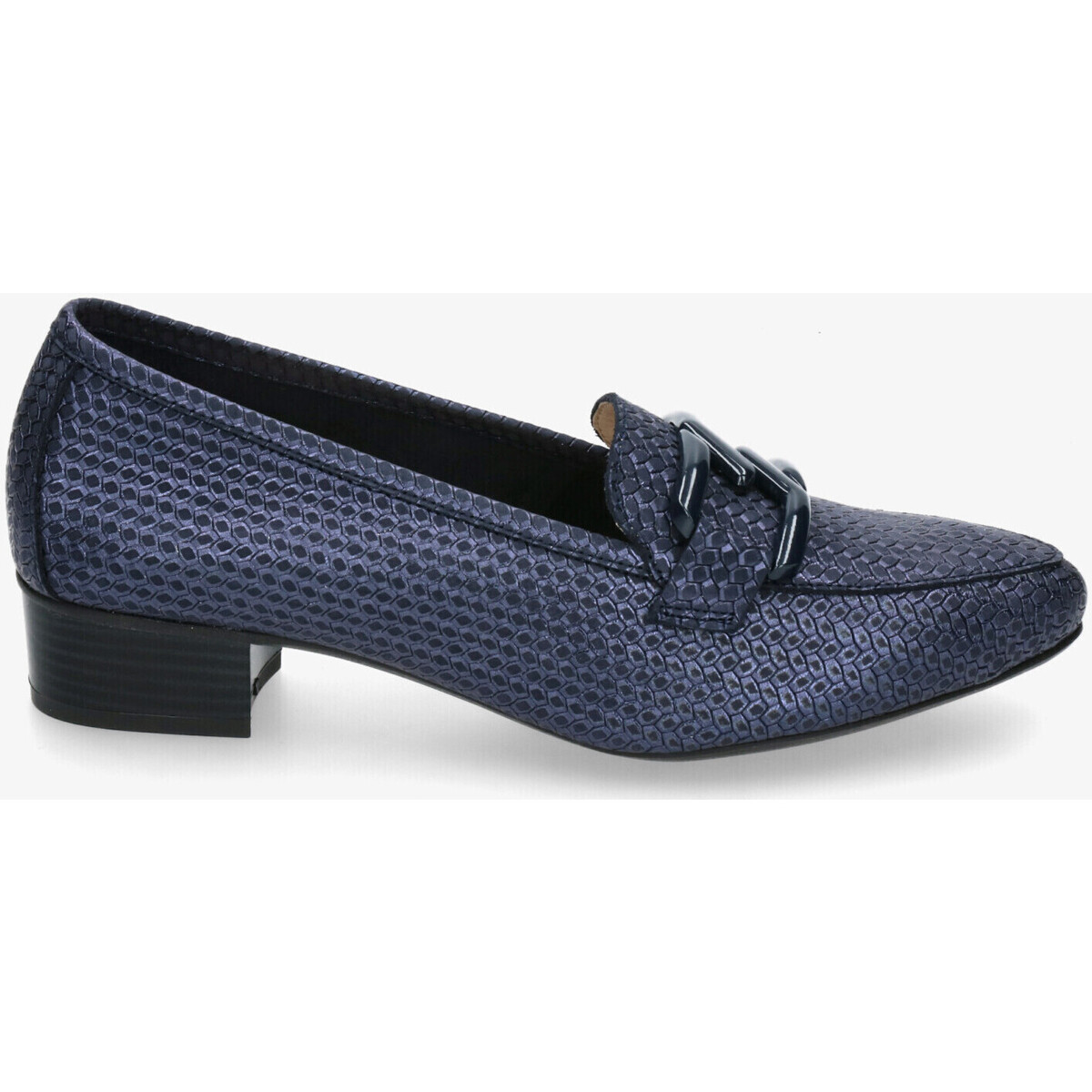 Zapatos Mujer Mocasín Kennebec 3972 ADORNO NUEVO Azul