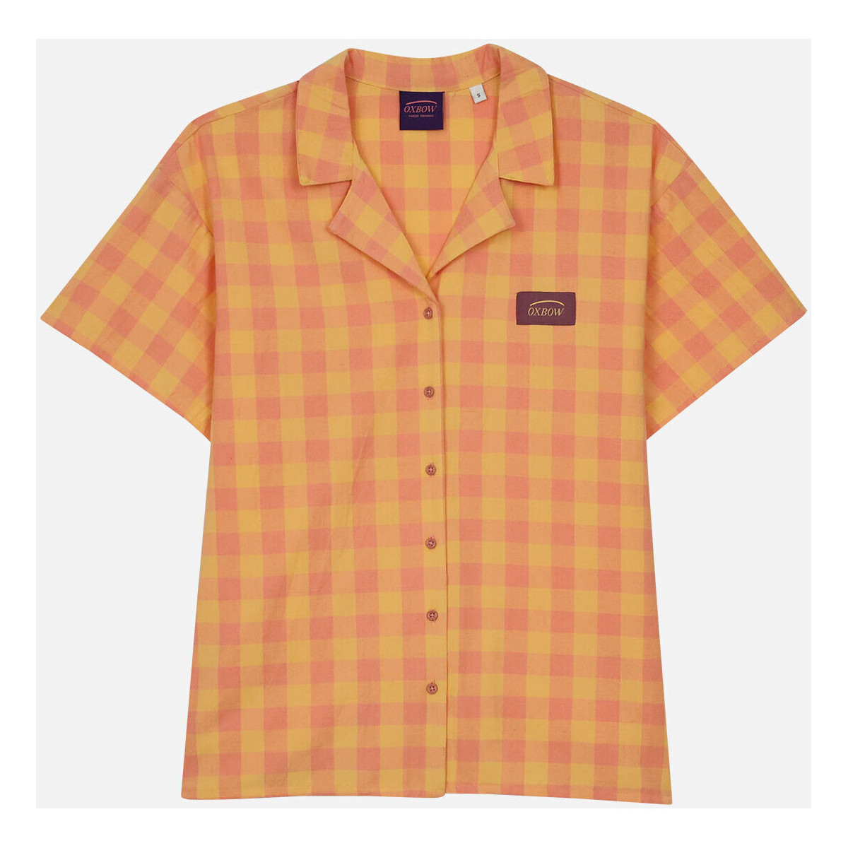 textil Mujer Camisas Oxbow Chemise CAIFA Naranja