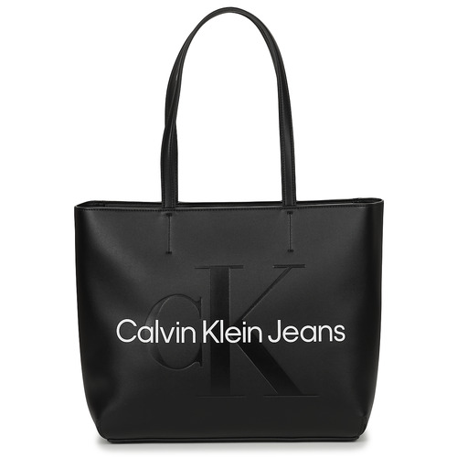 Bolsos Mujer Bolso shopping Calvin Klein Jeans CKJ SCULPTED NEW SHOPPER 29 Negro