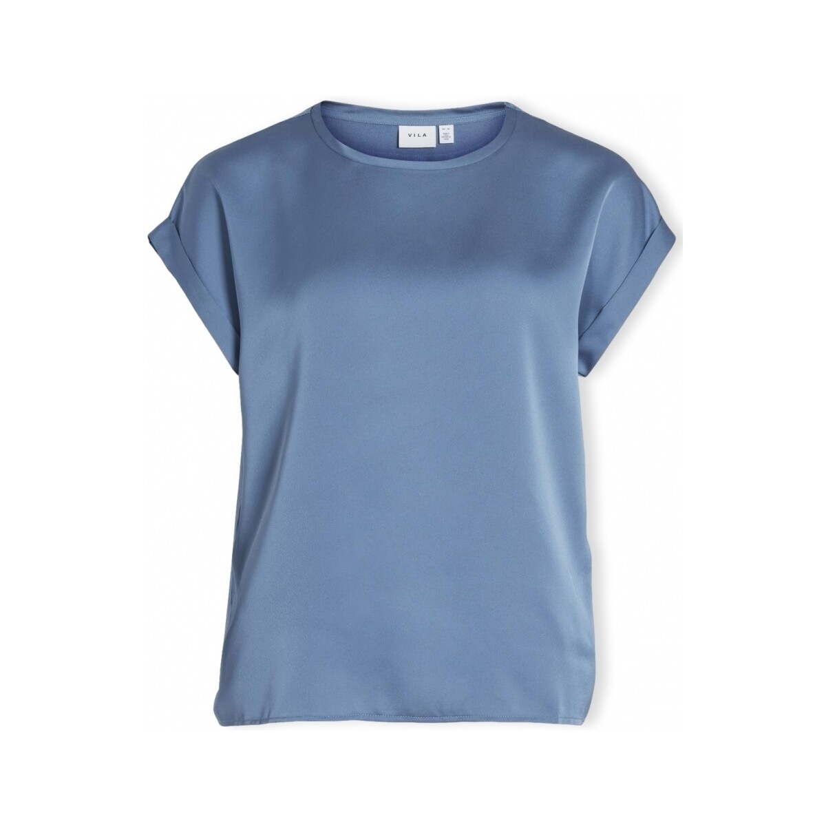 textil Mujer Tops / Blusas Vila Noos Top Ellette - Coronet Blue Azul