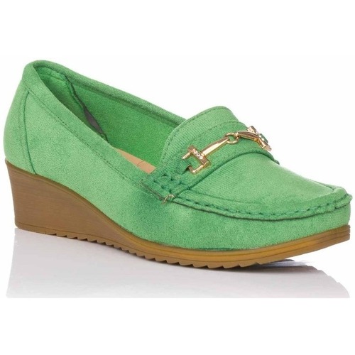 Zapatos Mujer Mocasín Priska J2108 Verde