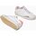 Zapatos Mujer Deportivas Moda Crime London DISTRESSED 27008-PP6 WHITE PINK Blanco