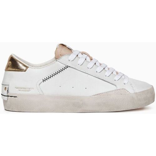 Zapatos Mujer Deportivas Moda Crime London DISTRESSED 27006-PP6 WHITE Blanco