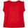 textil Niña Tops y Camisetas Mayoral Camiseta tirantes perforados  Granadina Rojo