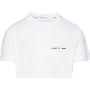 Calvin Klein Jeans INSTITUTIONAL TEE Blanco