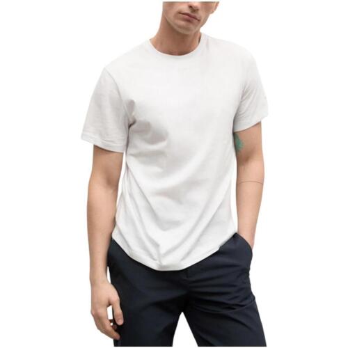 textil Hombre Camisetas manga corta Ecoalf MCMGATSSUSTA0803S24 Blanco