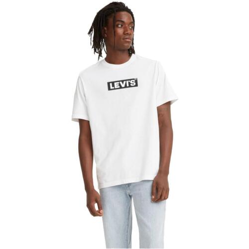 textil Hombre Camisetas manga corta Levi's A2082-0057 Blanco