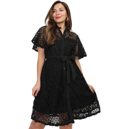 textil Mujer Vestidos La Modeuse 69824_P162446 Negro