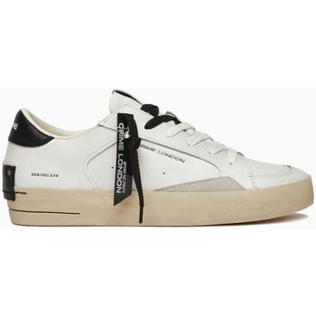 Zapatos Hombre Deportivas Moda Crime London SK8 DELUXE 17100-PP6 WHITE Blanco