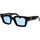 Relojes & Joyas Gafas de sol Off-White Occhiali da Sole  Virgil 11040 Logo Argento Negro