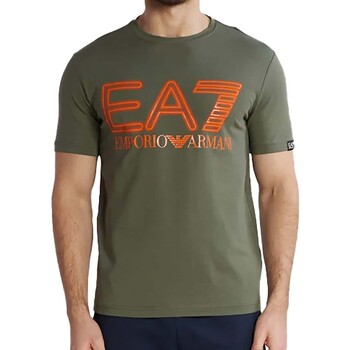 textil Hombre Tops y Camisetas Emporio Armani EA7 T-Shirt Verde