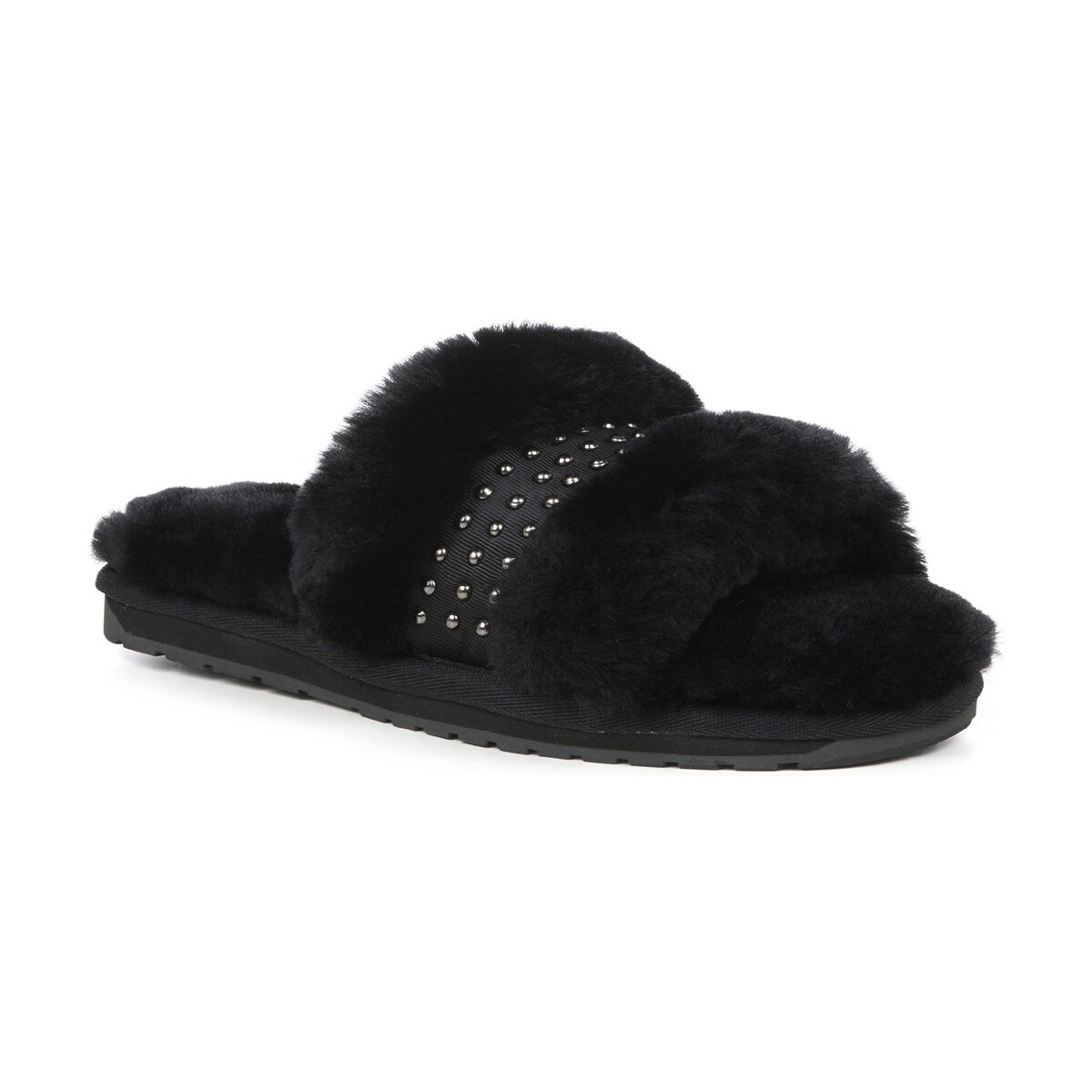 Zapatos Mujer Pantuflas EMU W12984-BLAK Negro