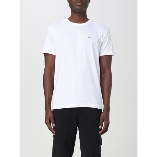 textil Hombre Tops y Camisetas Calvin Klein Jeans J30J325268 YAF Blanco