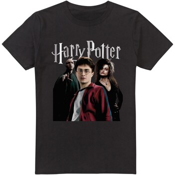 textil Hombre Camisetas manga larga Harry Potter  Negro