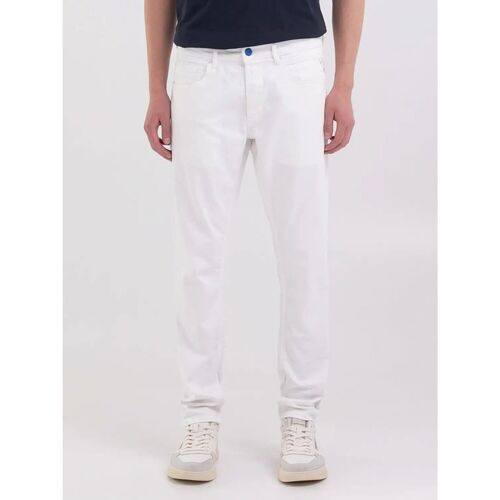 textil Hombre Pantalones Replay M1008.000.8488761 WILLBI-WHITE Blanco