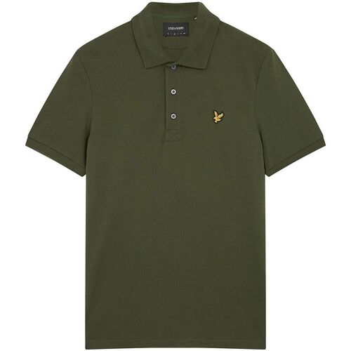 textil Hombre Tops y Camisetas Lyle & Scott SP400VOG POLO SHIRT-W485 OLIVE Verde