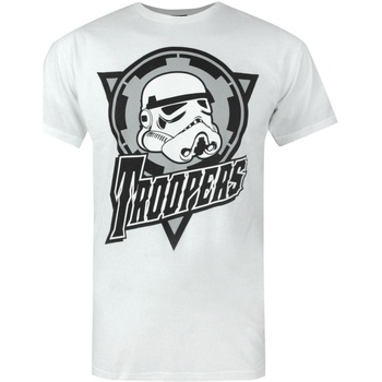 textil Hombre Camisetas manga larga Disney Imperial Troopers Blanco