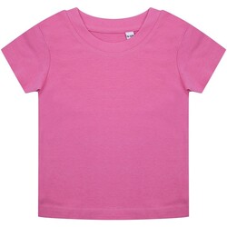 textil Niños Camisetas manga corta Larkwood LW620 Rojo