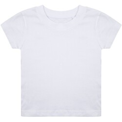 textil Niños Camisetas manga corta Larkwood LW620 Blanco