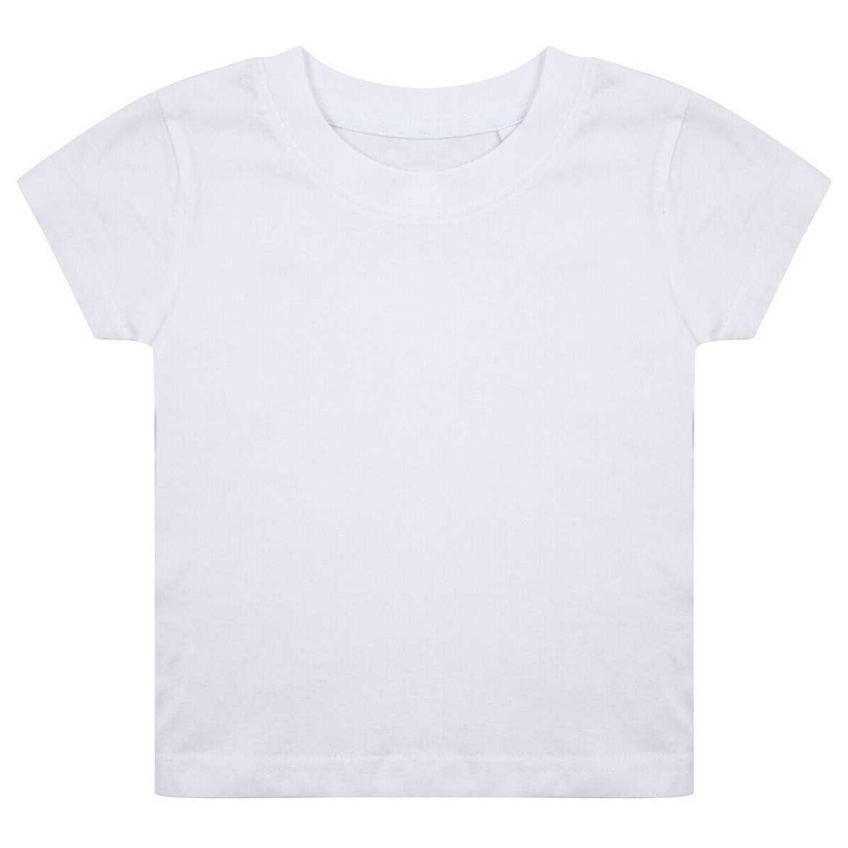 textil Niños Camisetas manga corta Larkwood LW620 Blanco