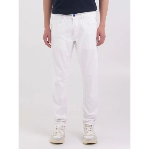 textil Hombre Pantalones Replay M1008.000.8488761 WILLBI-WHITE Blanco