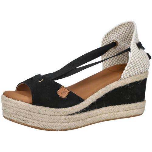 Zapatos Mujer Sandalias Popa LR031-VALDES-SERRAJE Negro