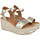 Zapatos Mujer Sandalias Popa LR031-ARAMBOL-LAMINADO Oro