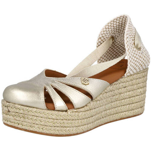 Zapatos Mujer Sandalias Popa LR041-MADEIRA-LAMINADO Oro