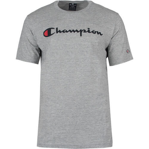 textil Hombre Polos manga corta Champion Crewneck T-Shirt classic Gris