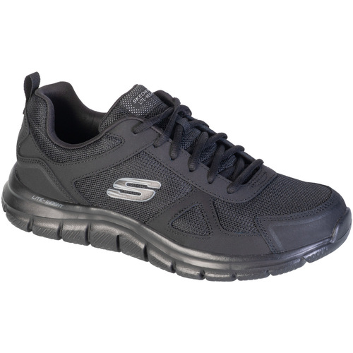 Zapatos Hombre Zapatillas bajas Skechers Track-Scloric Wide Negro