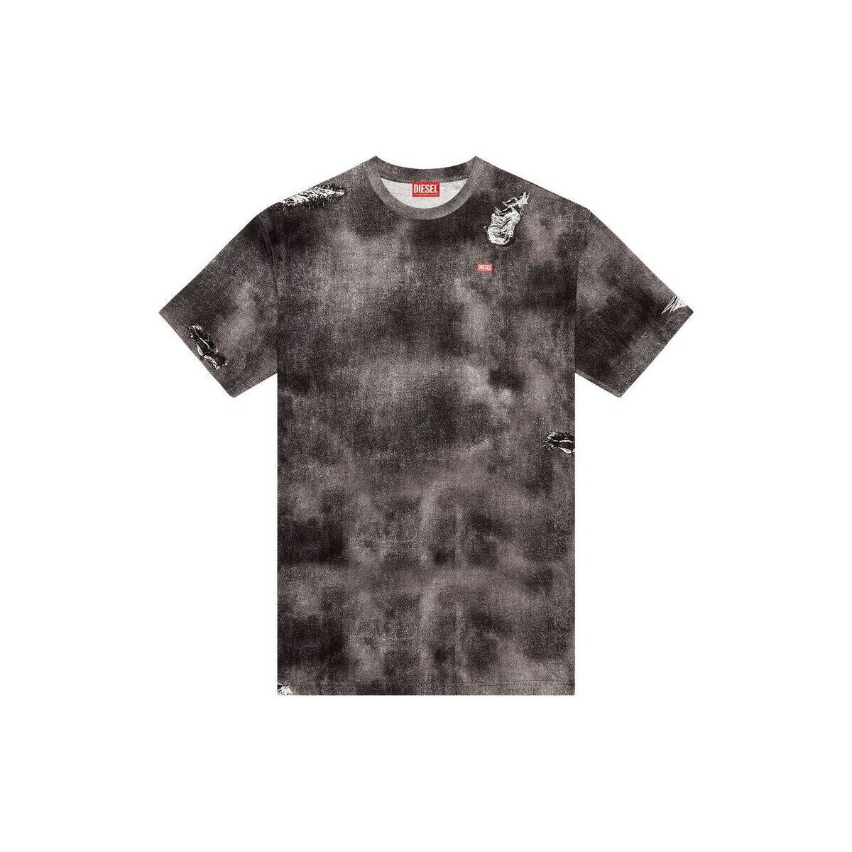 textil Hombre Tops y Camisetas Diesel A13035 0DQAQ T-WASH-02 Negro