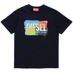 textil Niños Tops y Camisetas Diesel J01776-00YI9 - TKAND-K900 Negro