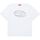 textil Niños Tops y Camisetas Diesel J01788-0BEAF TJUSTBIGOVAL OVER-K100 Blanco