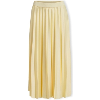 textil Mujer Faldas Vila Noos Skirt Nitban - Sunlight Amarillo