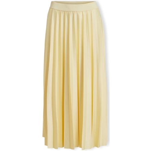 textil Mujer Faldas Vila Noos Skirt Nitban - Sunlight Amarillo