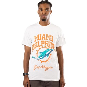 textil Camisetas manga larga Hype Miami Dolphins Blanco