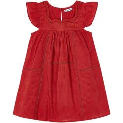textil Niña Vestidos Mayoral Vestido bordado Rojo