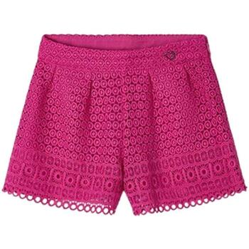 textil Niña Shorts / Bermudas Mayoral Falda pantalon guipur Rosa