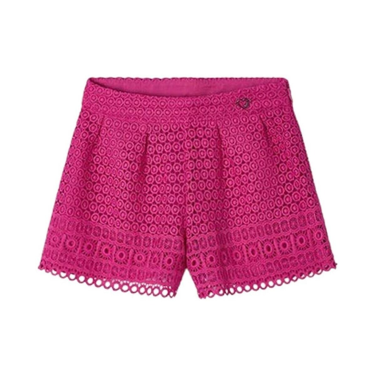 textil Niña Shorts / Bermudas Mayoral Falda pantalon guipur Rosa