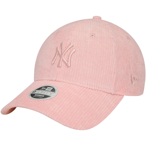 Accesorios textil Mujer Gorra New-Era 9FORTY New York Yankees Wmns Summer Cord Cap Rosa