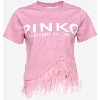 textil Mujer Tops y Camisetas Pinko T-SHIRT MOD. MARTIGNANO Art. 103130A1LV 
