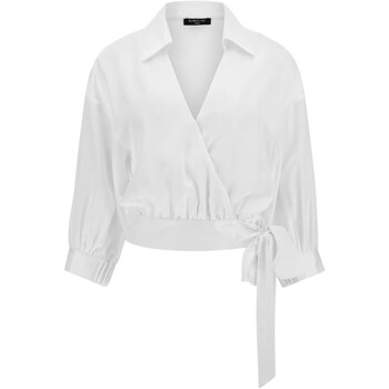textil Mujer Camisas Guess 4GGH33-9444Z Blanco
