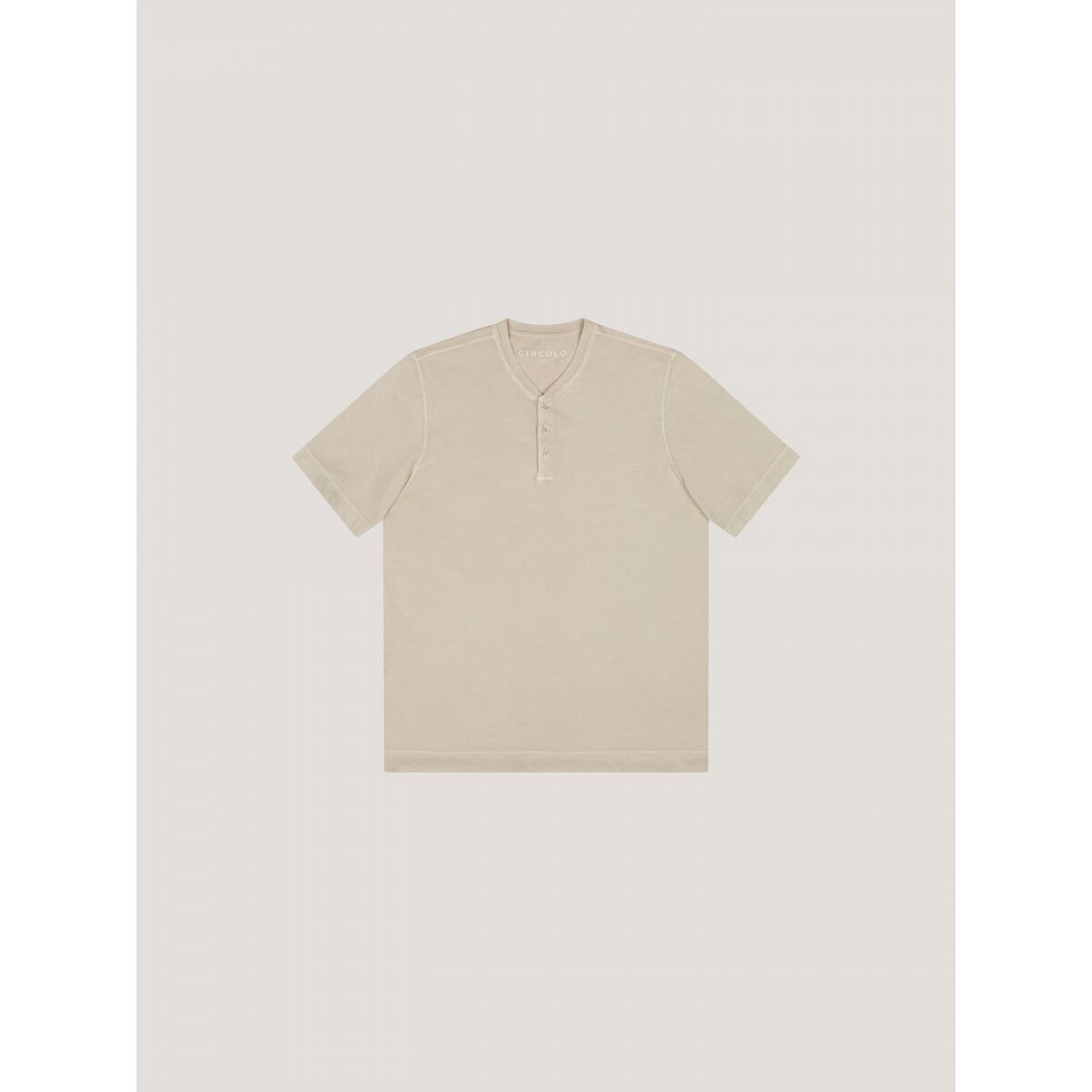 textil Hombre Tops y Camisetas Circolo 1901 CN4302-488TO ALBA Beige
