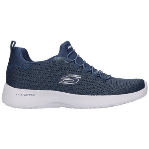 Zapatos Hombre Deportivas Moda Skechers 58360 NVY Hombre Azul marino Azul