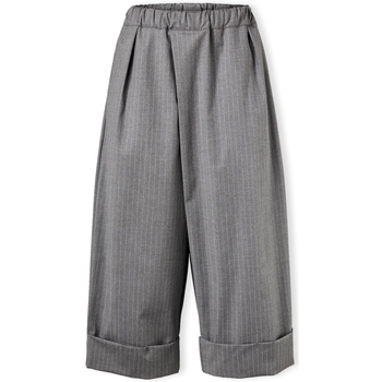 Wendykei Trousers 823148 - Grey Stripes Gris