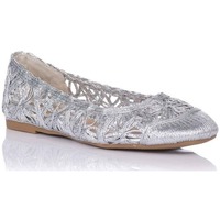 Zapatos Mujer Bailarinas-manoletinas Calzados Buonarotti HA-2346 Plata