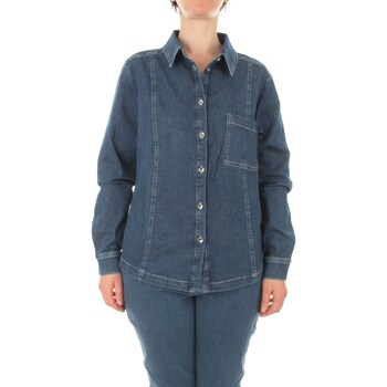 textil Mujer Camisas Persona By Marina Rinaldi 24131111716 Azul
