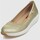 Zapatos Mujer Bailarinas-manoletinas Kamome TRENDS BAILARINA  TRENDS CARINA ORO Oro