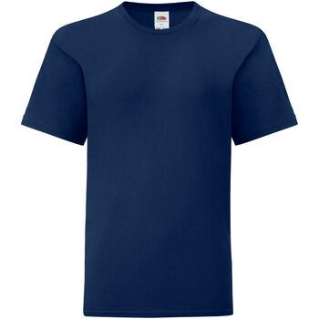textil Niños Tops y Camisetas Fruit Of The Loom Iconic Azul